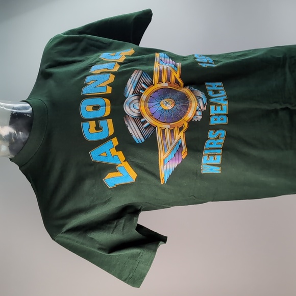 Vintage 1997 Laconia Weirs Beach Single Stitch Tee Shirt - Picture 7 of 12